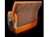 Paolo Soprani Folk 34 key 96 bass 3 voice wood accordion.  Midi expansion available.